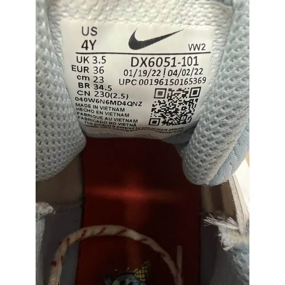 Nike Air Zoom Crossover Earth and Sun Basketball Shoes Youth Size 4Y